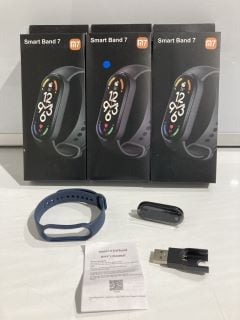 3 X XIAOMI SMART BAND 7 BLUE