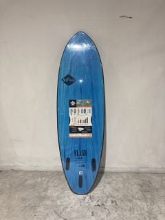 SOFTECH FLASH ERIC GEISELMAN FCS II SIZE 6'0 AQUA MARBLE SURFBOARD RRP £329