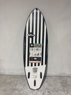 SOFTECH TOLEDO WILDFIRE SIZE 5'11 STRIPED SURFBOARD RRP £338