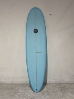 SOFTECH MALUKU SIZE 7'2 GENIE LIGHT BLUE BLUSH TINT SURF BOARD RRP £336