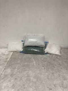 PALLET OF ASSORTED ITEMS INCLUDING SLEEPWISE SUPER DELUXE 2 BOUNCE BACK HOLLOW FIBRE PILLOWS