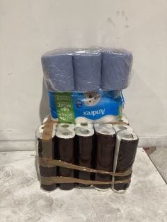 PALLET OF TOILET PAPER AND HAND TOWELS INCLUDING SPLASH 3 PLY ORIGINAL WHITE