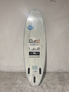 SOFTECH SABRE FCS II SIZE 6'0 ICE BLUE SURF BOARD RRP £190