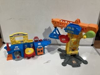 KIDS TOY TRACK CAR PLAY SET