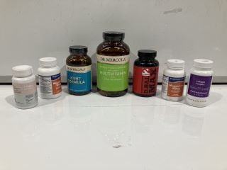 A BOX TO INCLUDE DR MERCOLA WHOLE FOOD COMPLEX MULTIVITAMINS, DIETARY SUPPLEMENTS, FOOD SUPPLEMENT CAPSULES