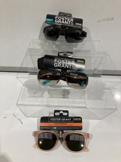 BOX TO INCLUDE MULTIPLE FOSTER GRANTS SUNGLASSES (RRP £5-£30 EACH)