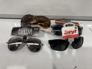 BOX TO INCLUDE MULTIPLE FOSTER GRANTS SUNGLASSES (RRP £5-£30 EACH)