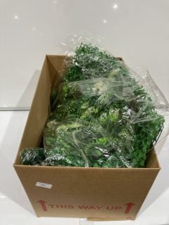 BOX TO INCLUDE ARTIFICIAL PLANTS/ FLOWERS