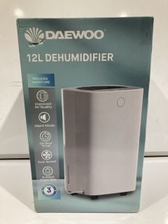 DAEWOOD 12L DEHUMIDIFIER RRP £105