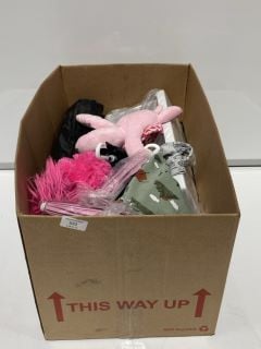 BOX TO INCLUDE MINI UMBRELLAS, TURTLE PLUSHIE, TODDLERS JOGGERS