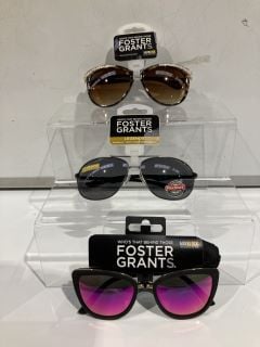 BOX TO INCLUDE MULTIPLE FOSTER GRANTS SUNGLASSES (RRP £5-£30 EACH)