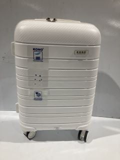 1 X KONO WHITE LUGGAGE