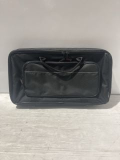 BOX OF LARGE BLACK LAPTOP BAG