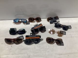 BOX OF ASSORTED FROSTER GRANT SUNGLASSES