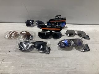 BOX OF ASSORTED FROSTER GRANT SUNGLASSES