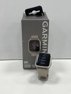 GARMIN VENU SQ 2 SMARTWATCH IN GOLD: MODEL NO A043990 (WITH BOX, UNIT ONLY) [JPTM126567]