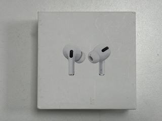 APPLE AIRPODS PRO HEADPHONES IN WHITE: MODEL NO A2083, A2084, A2190 (WITH BOX & CHARGER CABLE) [JPTM126561]