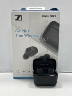 SENNHEISER CX PLUS WIRELESS EARPHONES IN BLACK. (WITH BOX) [JPTM126519]