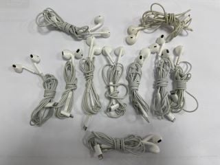 10X APPLE EARPODS WIRED EARPHONES: MODEL NO A1748 [JPTM126506]