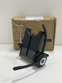 JABRA PRO 920 MONO WIRELESS HEADSET IN BLACK: MODEL NO 920-25-508-102 (WITH ACCESSORIES AS PHOTOGRAPHED) [JPTM126568]