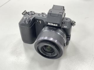 NIKON 1 V2 14.2 MEGAPIXELS MIRRORLESS CAMERA IN BLACK. WITH NIKON 1 10-30MM VR LENS (UNIT ONLY) [JPTM126611]