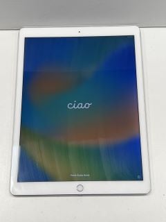 APPLE IPAD PRO (12.9") 128 GB TABLET WITH WIFI IN SILVER: MODEL NO A1584 (UNIT ONLY) [JPTM126538]