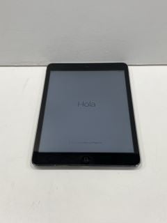 APPLE IPAD MINI 16 GB TABLET WITH WIFI IN SPACE GRAY: MODEL NO A1432 (UNIT ONLY) [JPTM126528]