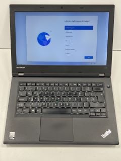 LENOVO THINKPAD L440 120 GB LAPTOP IN BLACK: MODEL NO 20ASA02800 (WITH CHARGING CABLE). INTEL CORE I5-4200M @ 2.50GHZ, 8 GB RAM, 14.0" SCREEN, INTEL HD GRAPHICS 4600 [JPTM125621]