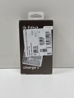 FITBIT BY GOOGLE CHARGE 6 FITNESS + HEALTH TRACKER (ORIGINAL RRP - £139) IN BLACK CASE, OBSIDIAN BAND: MODEL NO G3MP5 (WITH BOX) [JPTM126559]