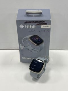 FITBIT SENSE 2 HEALTH & FITNESS TRACKER IN GOLD/BLUE: MODEL NO FB521 (WITH BOX & CHARGING CABLE) [JPTM126682]