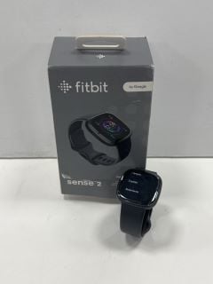 FITBIT SENSE 2 HEALTH & FITNESS TRACKER IN GRAPHITE/BLACK: MODEL NO FB521 (WITH BOX & CHARGING CABLE) [JPTM126681]