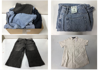 BOX OF WOMAN'S DESIGNER CLOTHING VARIOUS SIZES