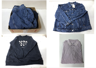 BOX OF WOMAN'S DESIGNER CLOTHING VARIOUS SIZES