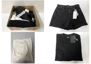 BOX OF WOMAN'S DESIGNER CLOTHING VARIOUS SIZES