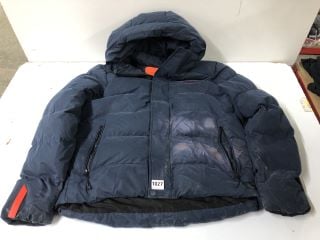 SUPERDRY SPORTSWEAR BLUE COAT - SIZE XL