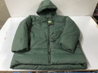 REGATTA GREAT OUTDOORS GREEN THERMAL INSULATED WOMAN'S COAT - SIZE UK 12