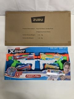 2 X ZURU FAST FILL SKINS COMBO PACK