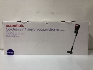 ESSENTIALS CORDLESS 2-IN-1 DESIGN VACUUM CLEANER