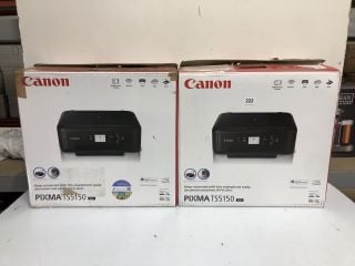 2 X CANON PIXMA TS5150 PRINTERS