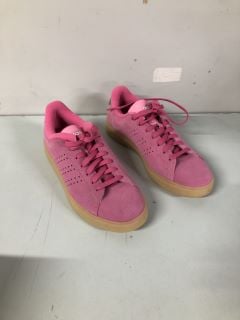 ADIDAS ADVANTAGE 2.0 PINK SHOES - SIZE 6