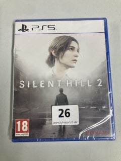 PLAYSTATION 5 SILENT HILL 2 CONSOLE GAME (ID REQUIRED 18+)(SEALED)