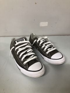 CONVERSE CT AS SEASONAL OX CHARCOAL SHOES - SIZE 7