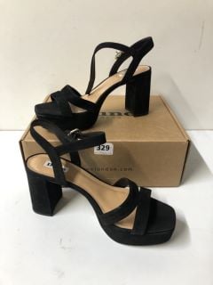 DUNE LONDON MID HEEL PLATFORM SANDALS - SIZE 7