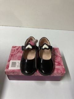 LILLIE KELLY BLACK PATENT SHOES - SIZE: 11