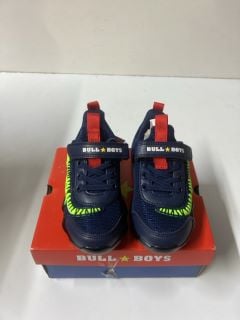 BULL BOYS BLUE CHILDREN'S SHOES - SIZE 10