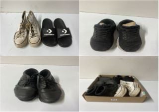 BOX OF DESIGNER SHOES VARIOUS SIZES