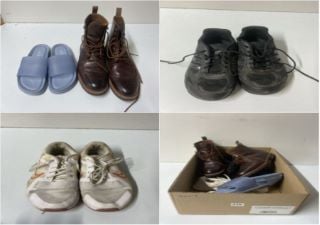 BOX OF DESIGNER SHOES VARIOUS SIZES