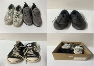 BOX OF DESIGNER SHOES VARIOUS SIZES