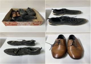 BOX OF DESIGNER SHOES VARIOUS SIZES