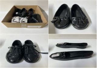 BOX OF DESIGNER SHOES VARIOUS SIZES